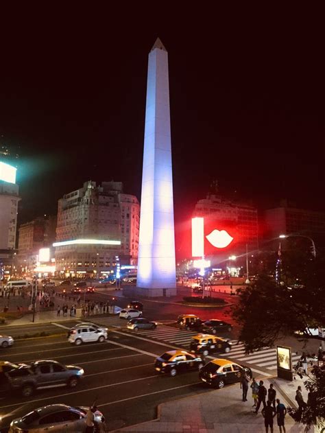 Obelisco De Buenos Aires Buenos Aires Vida Nocturna Obeliscos