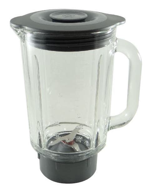 Bol En Verre Complet Pour Blender Kenwood BLP610WH Miss Pieces