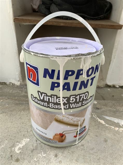 Nippon Paint Vinilex 5170 Solvent Based Wall Sealer Furniture Home