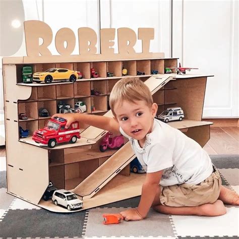 Best Wooden Toy Garages For Boys On The Go Oddblocks