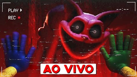 Jogando Poppy Playtime Chapter 3 AO VIVO YouTube