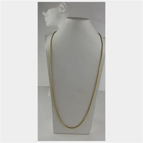 Crown Trifari Mid Century Gold Tone Chain Ruby Lane