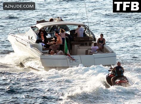 Mariah Carey Sexy Seen Showcasing Her Hot Tits In The Sea In Capri Aznude