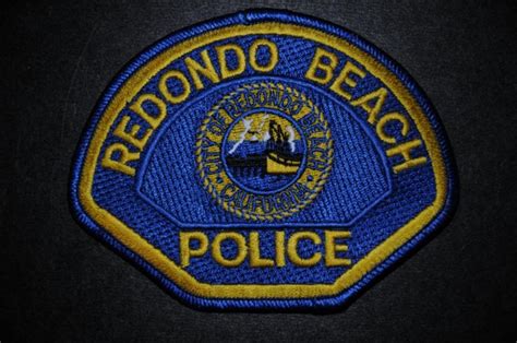 Redondo Beach Police Patch, Los Angeles, California | Police, Police ...