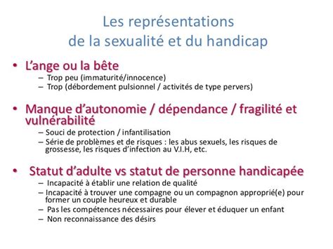 Les Spécificités Liées à La Sexualité Des Personnes Handicapées Moteur