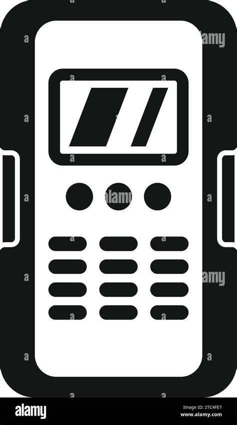 Modern Laser Meter Icon Simple Vector Tool Device System Units Sensor