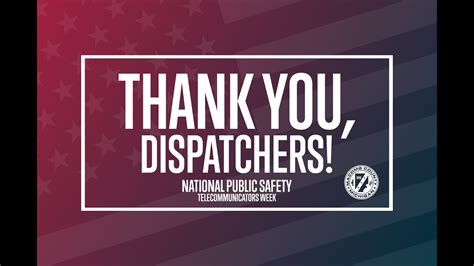 2024 National Public Safety Telecommunicators Week Youtube