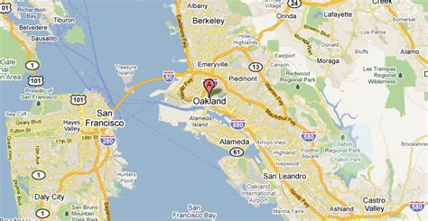 Where is Oakland ? Oakland Map Location - TravelsFinders.Com