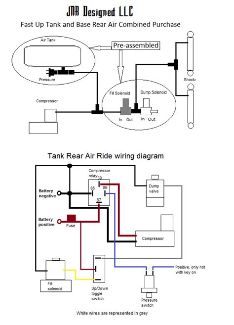 Airbag Suspension Switch Wiring Schematics