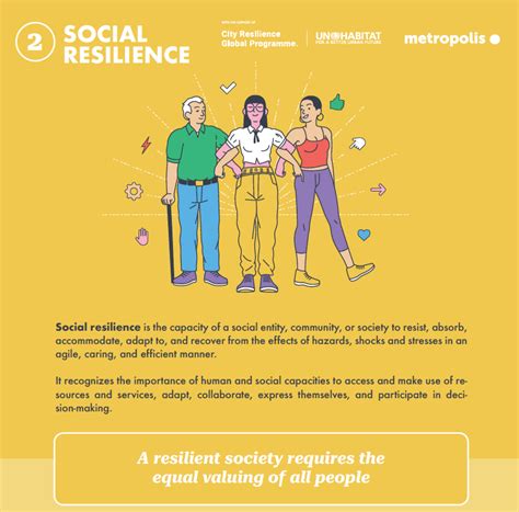 Social Resilience Infographic