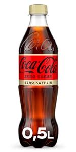 Coca Cola Zero Sugar Vanilla prickelndes koffeinhaltiges Getränk mit