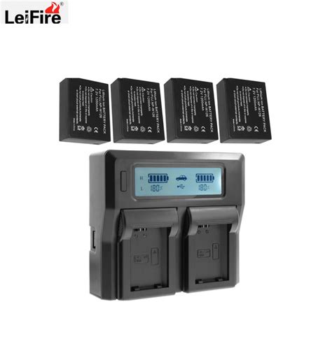 Leifire Pcs Np W Np W S Lithium Ion Batteries With Lcd Display