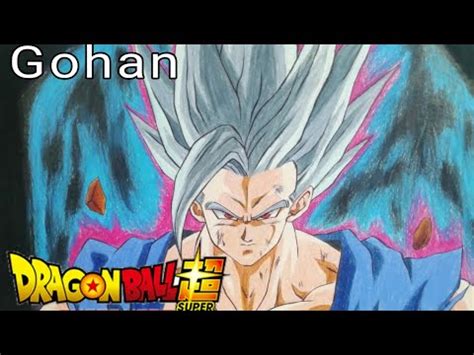 C Mo Dibujar A Gohan Modo Bestia Youtube