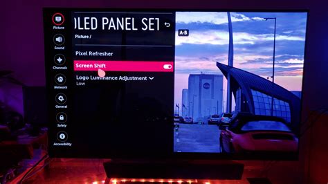 Oled Panel Settings Advanced Settings Picture Youtube