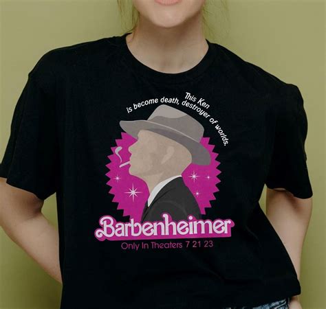 Barbenheimer Shirt Barbie X Oppenheimer Shirt Funny Shirt Shibtee