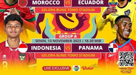 Nonton Link Live Streaming Timnas Indonesia Vs Panama Piala Dunia U