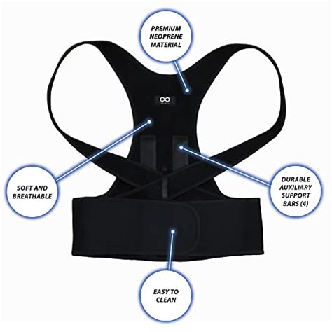 Correcteur De Posture Pour Femme Ceinture De Soutien Dorsal