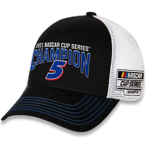 Kyle Larson 2021 Checkered Flag Sports 5 Hms 2021 Champion Trucker Hat