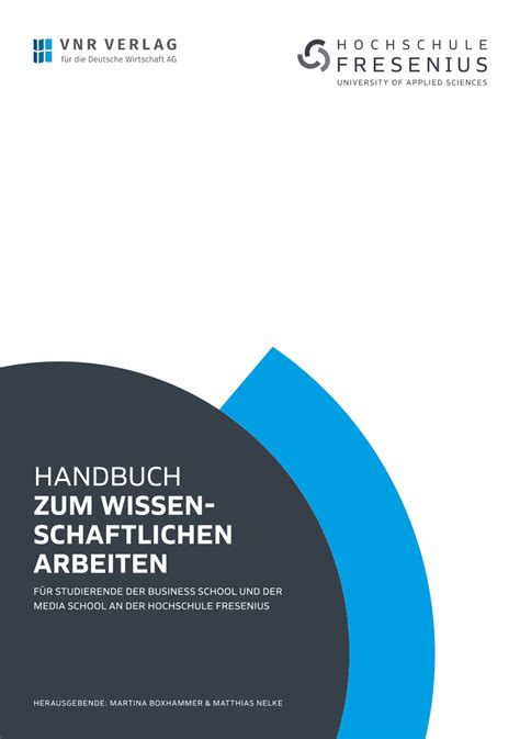 PDF Handbuch zum Wissenschaftlichen Arbeiten Für Studierende der