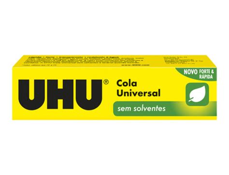 Resmas De Papel Cola Uhu Universal Sem Solventes Ml