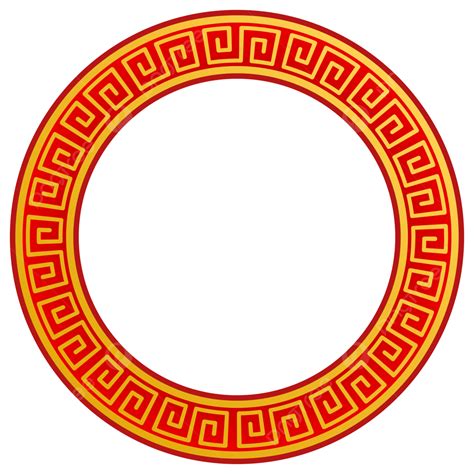 Circle Chinese Style Vector Element Design Chinese Circle Chinese