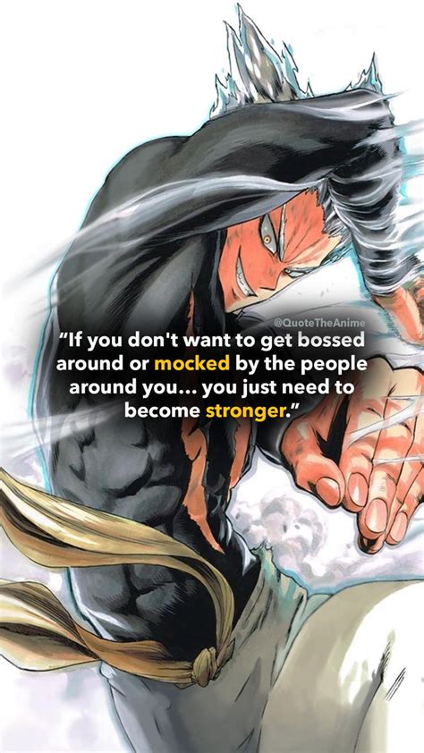 One Punch Man Garou Quotes - 675x1200 - Download HD Wallpaper - WallpaperTip