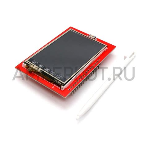 Купить Tft Display Shield 24 шилд дисплея с тачскрином для Arduino в Москве