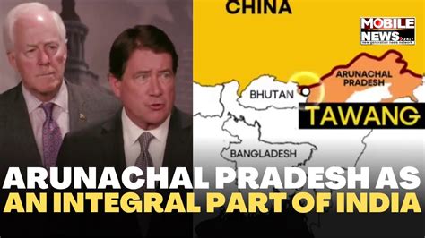 Bipartisan Bill Reaffirming Arunachal Pradesh As An Integral Part Of