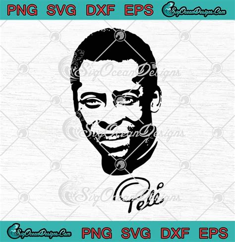 Pele Football Legend Brazil Svg Rip Pele Svg The Greatest Football