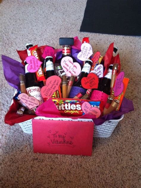 Romantic Diy Valentines Gift Basket Ideas