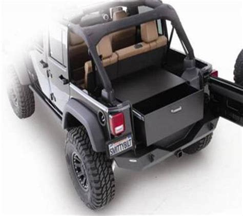 Smittybilt 2007 2017 Jeep Wrangler Jk 2 4 Door Security Storage Vault