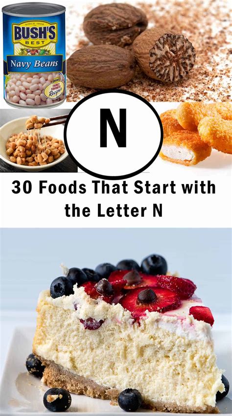 30 Foods That Start with N - Chefjar