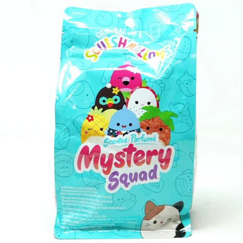 5 Tropical Squishmallows Scented Parfume Mystery Squad Pack Toy Temple