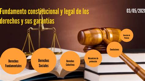 Fundamento constitucional y legal de los derechos y sus garantías by