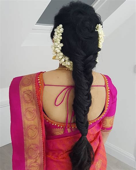 Gajra Hairstyle Bridal Hairstyle Indian Wedding Bridal Hair Buns