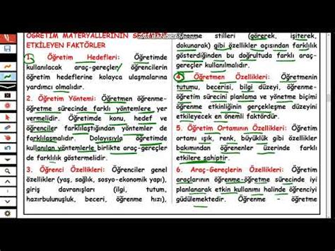 Materyal Tasarim Ret M Materyaller N N Se M N Etk Leyen Fakt Rler