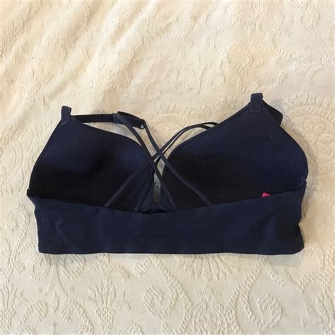 La SENZA Swim La Senza Navy Bikini Top Size Xl Poshmark