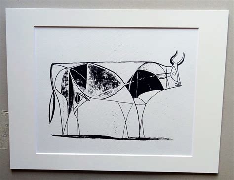 Pablo Picasso Le Taureau Etat 8 1945 Lithografischer Druck Von