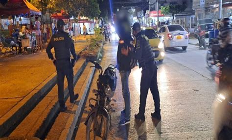 Policía de Cartagena captura en flagrancia a presunto sicario en el