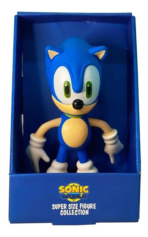 Boneco Tails Grande Sonic Collection Articulado Caixa Origin Figure