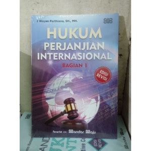 Jual Buku Hukum Perjanjian Internasional Bagian Jakarta Pusat