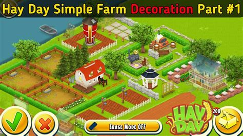 Hay Day Simple Decoration Part Hay Day Designing Idea Hay Day