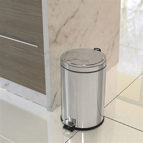 Lixeira Aço Inox Pedal 12 Litros Tramontina Lojas Zanini