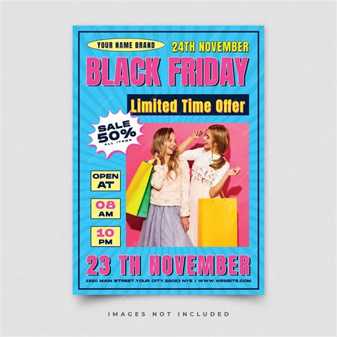 Premium Psd Black Friday Sale Flyer Template