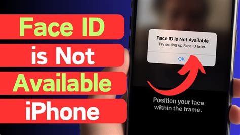 Face Id Is Not Available Try Setting Up Face Id Later Iphone X Xr Xs