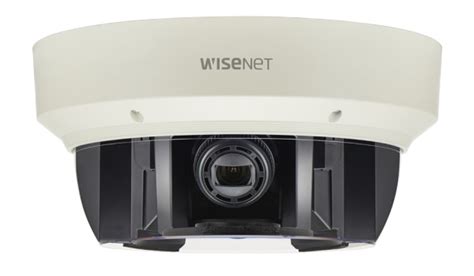 Camera Ip Dome Multi Megapixel Hanwha Techwin Wisenet Pnm