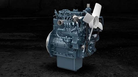 Kubota Three Cylinder Diesel Engine