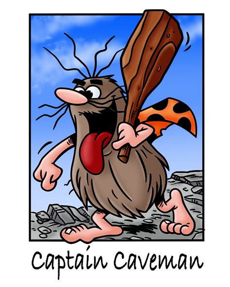 Captain Caveman Cartoon