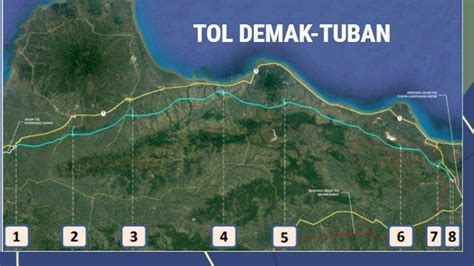 Tol Baru Di Jawa Tengah Tol Demak Tuban Sepanjang Km Senilai Rp