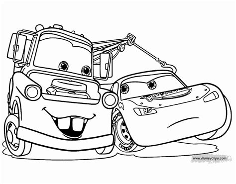 Pixar Cars Coloring Pages